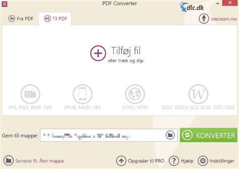 Download Icecream PDF Converter